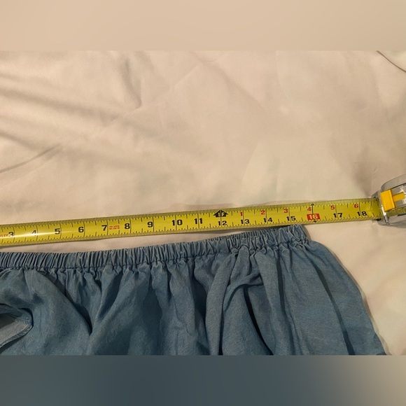 Rebecca Minkoff Blue Ruffled Blouse - Picture 8 of 9